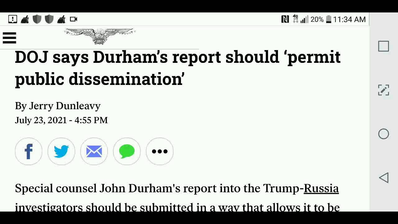 Durham Back in the News...