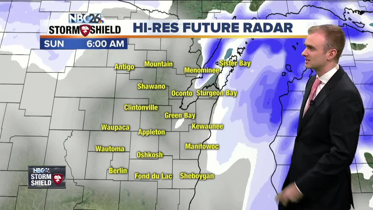 Gino Recchia NBC26 Storm Shield Weather Forecast