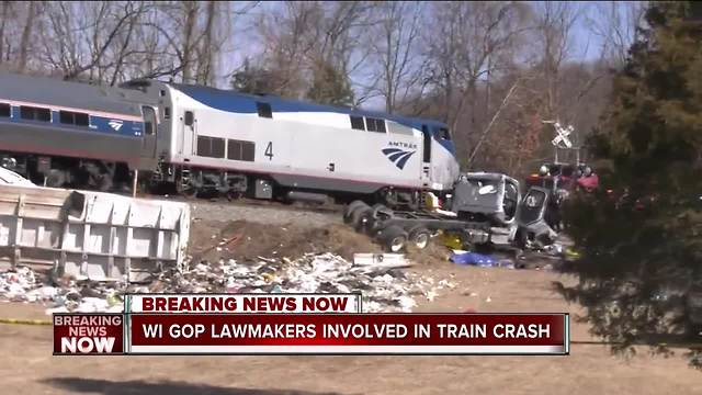 Wisc. GOP lawmakers involved in train crash