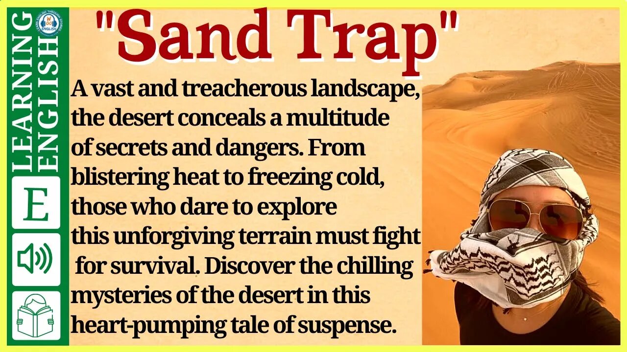 Learn English through Story 🔥 Level 1 – Sand Trap