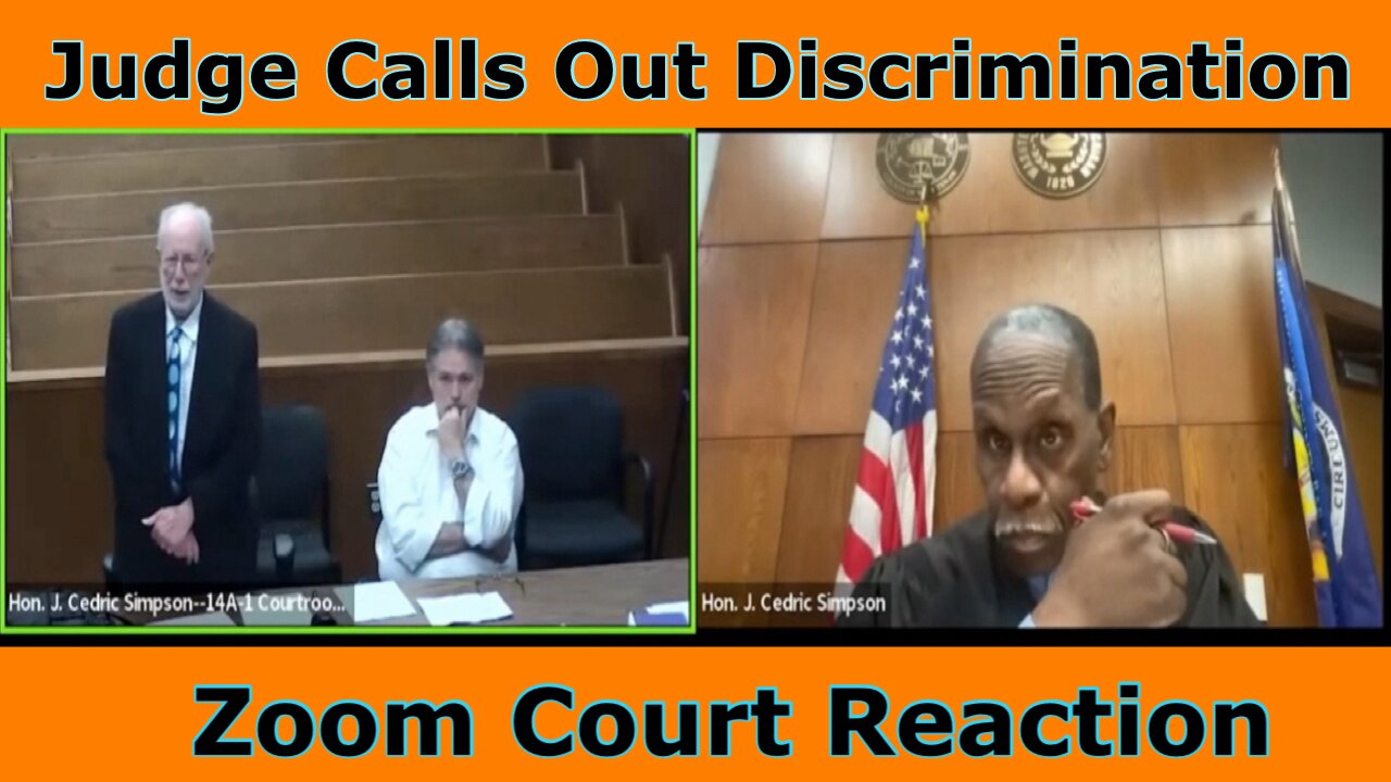 Reacting to: “Judge Simpson Calls Out Discrimination against Tenant!” Do think it was discrimination