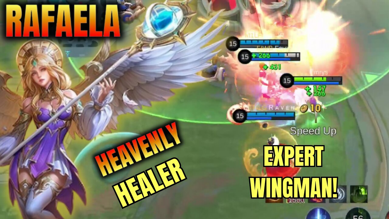 HEAVENLY HEALER! EXPERT WINGMAN! Epic Ranked Rafaela