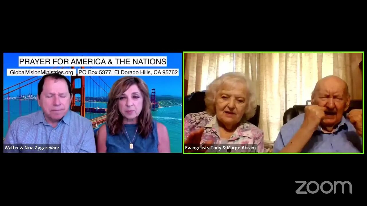 Prayer for America & Nations with Walter & Nina Zygarewicz