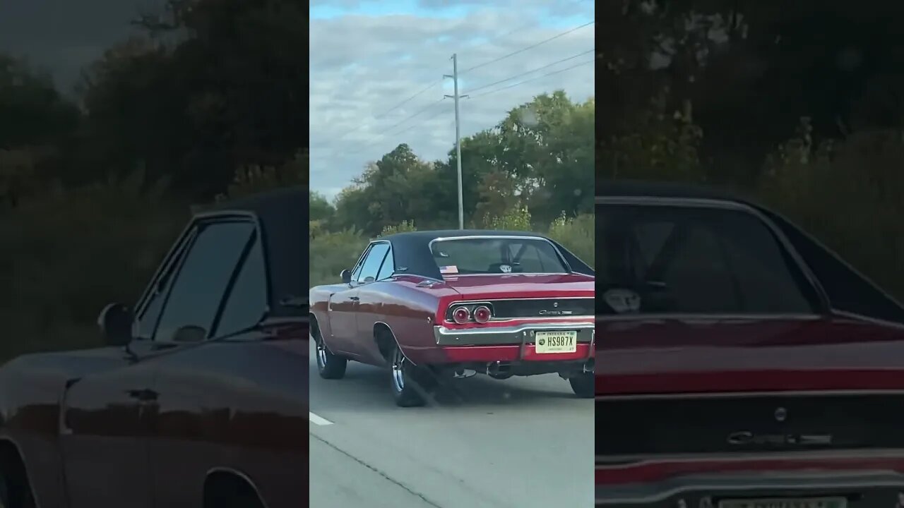 Dodge Charger traveling Indiana