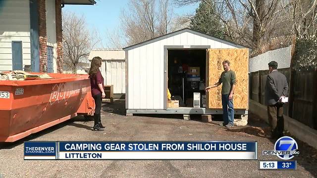 Thieves enter Shiloh Academy in Littleton, steal kids summer outdoor camping gear