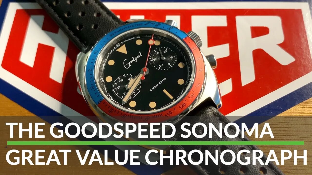 Retro Racing GOODNESS! - GoodSpeed Sonoma Racing Chronograph