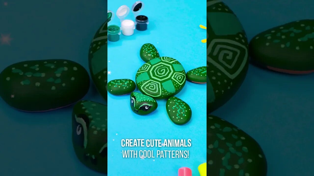 🖌️ Decorate Your Space with DIY Rock Art! #5minutecraftskit#craftkit#artoftheday#drawinghacks