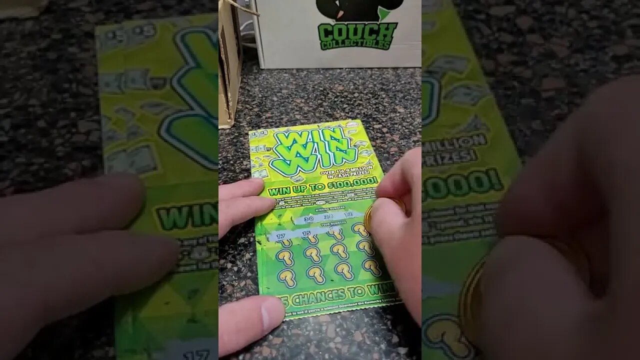 3 Winning Lottery Tickets! Kentucky Scratch Off Tickets