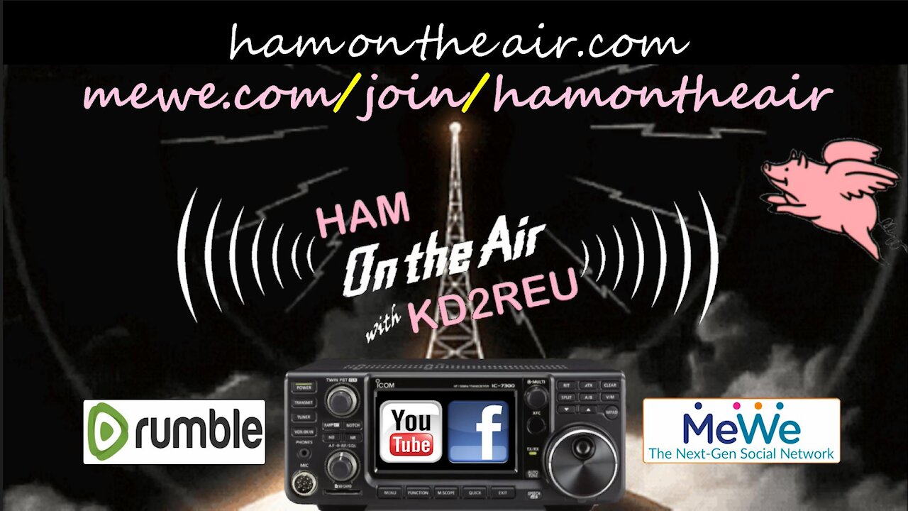 What is Ham On The Air with KD2REU?: My Channel Trailer