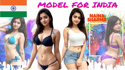 Nania Sharma Model From India