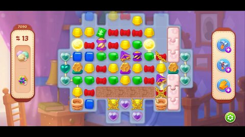 Playrix Homescapes Gameplay Walkthrough Level 7090