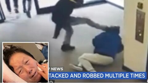 Asian lady ATTACKED by 4 juveniles! Media DOES NOT give a description of attackers and we know why!