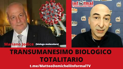 TRANSUMANESIMO BIOLOGICO TOTALITARIO (Dott. Jodice)