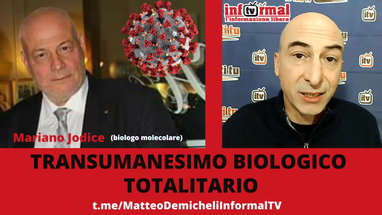 TRANSUMANESIMO BIOLOGICO TOTALITARIO (Dott. Jodice)