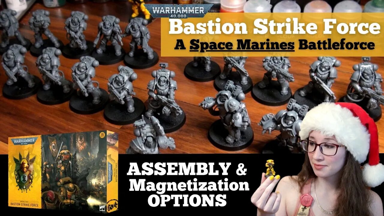 Space Marines Assembled! Imperial Fists Battleforce Assembly & Magnetization Options