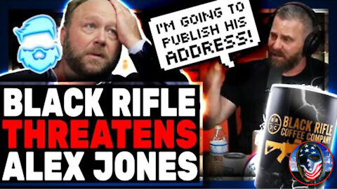 Commie Black Rifle Coffee Company THREATENS To DOX Alex Jones Home Address!