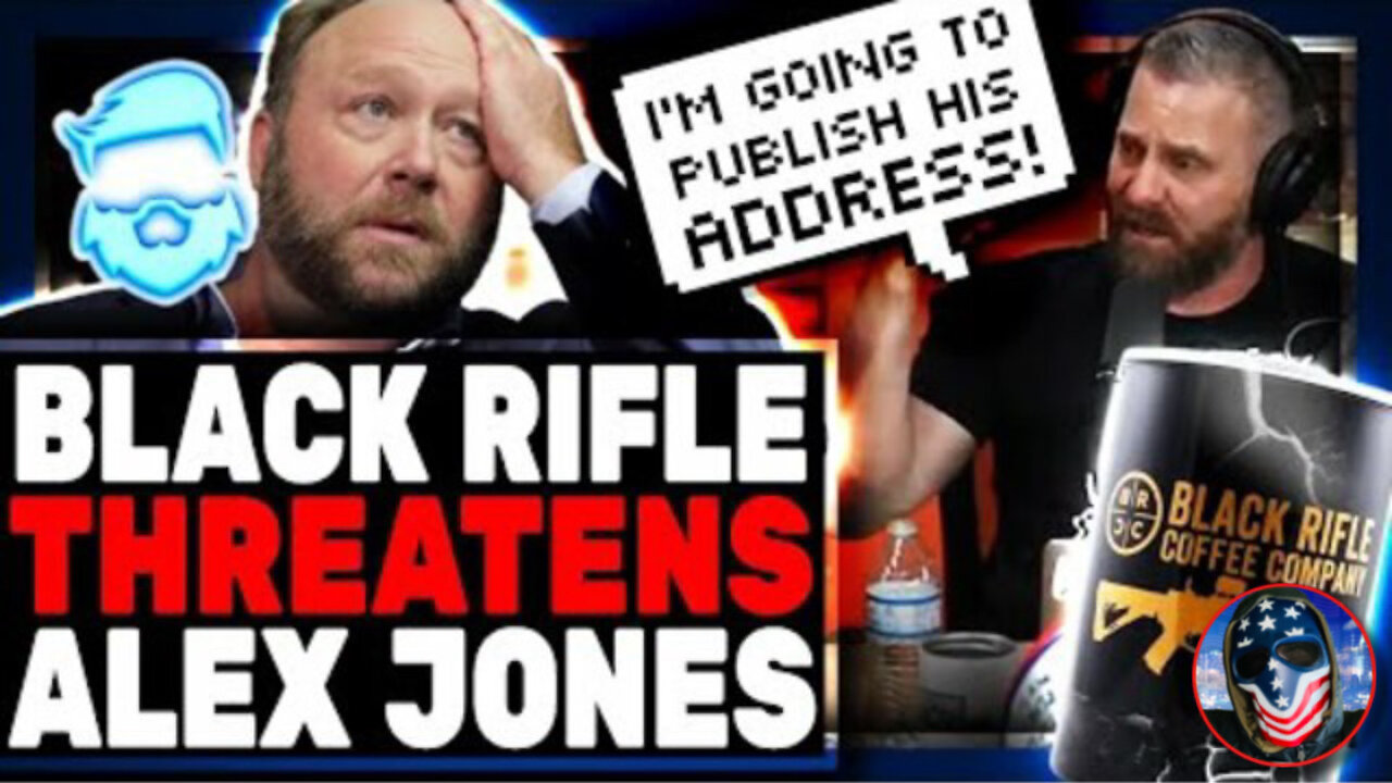 Commie Black Rifle Coffee Company THREATENS To DOX Alex Jones Home Address!