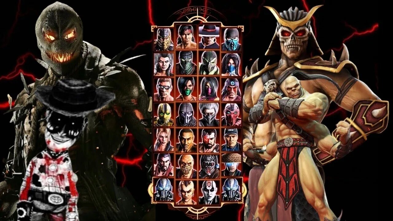 Mortal Kombat 9 - Expert Tag Ladder (Scarecrow And Corrupted Woody) - Gameplay @(1080p) - 60ᶠᵖˢ ✔