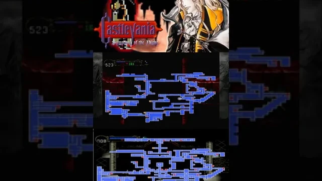 ✅CASTLEVANIA SOTN - #155 - O MELHOR METROIDVANIA #shorts