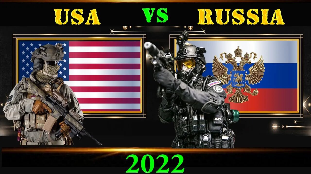 USA VS Russia Comparison of military power and economies of countries