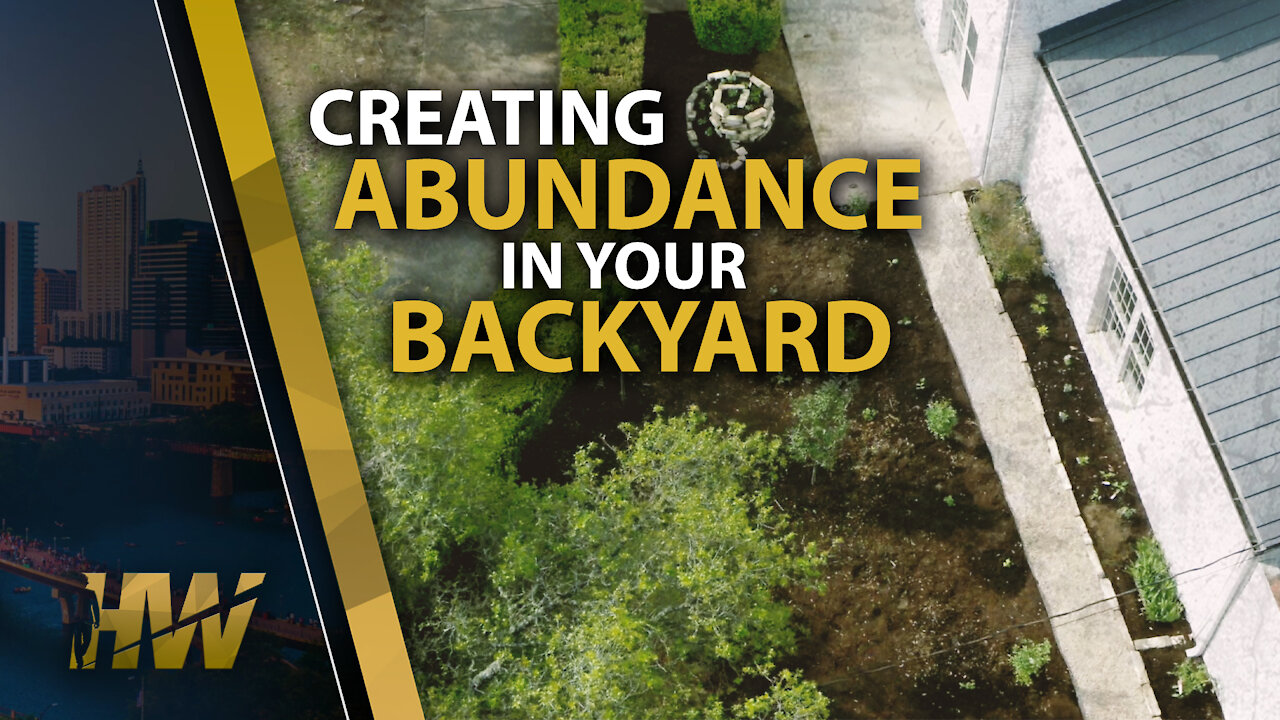 CREATING ABUNDANCE IN YOUR BACKYARD