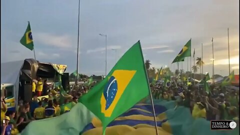 Brasília vê a chegada de milhares de patriotas que pedem liberdade #shorts