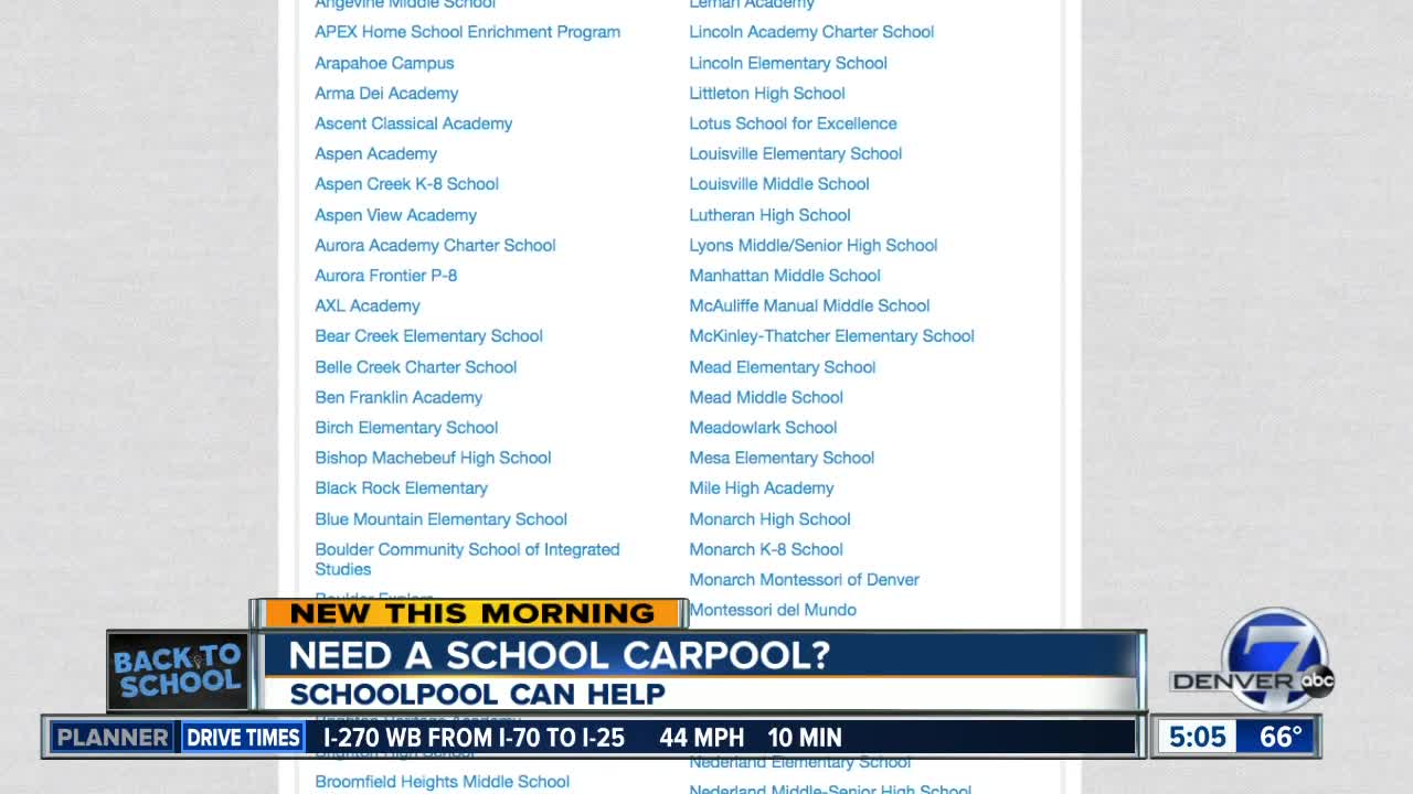 Need a school carpool? Try schoolpool