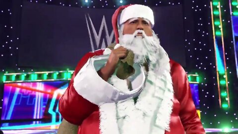 WWE2K22: Santa Claus Full Entrance