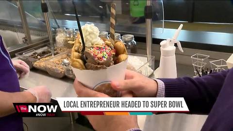 Milwaukee business 'Bubble Waffle' headed to the Super Bowl