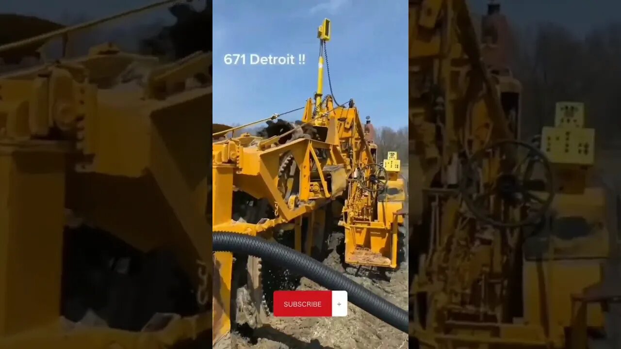 digging machine 2023/pipe line/modern technology machine 2023 #viral #shorts