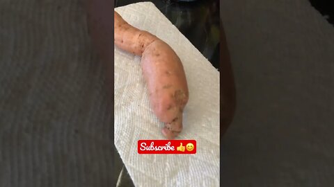 Sweet potato looks like a 👍 #shorts #viral #trending #tiktok #garden