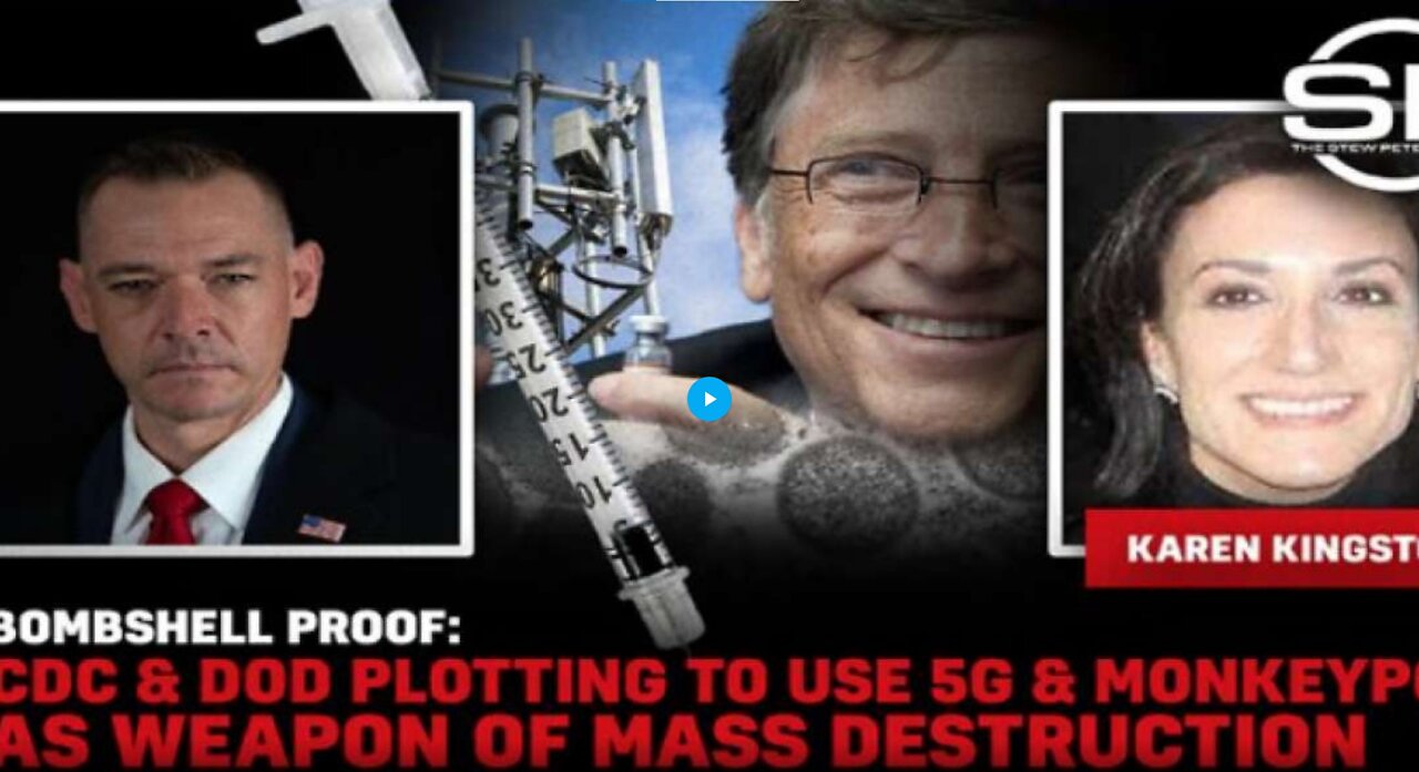 Bombshell Proof: CDC & DOD Plotting To Use 5G & Monkeypox As Weapon Of Mass Destruction