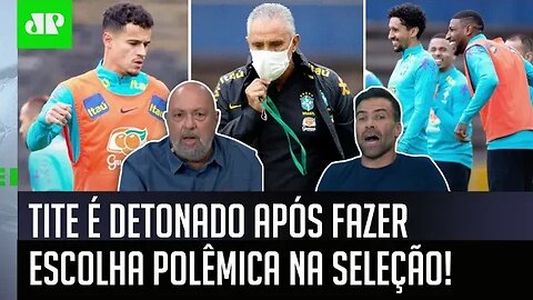 "POR%@! Que ABSURDO! É uma PANELA!" Tite é DETONADO após ATITUDE na Seleção!