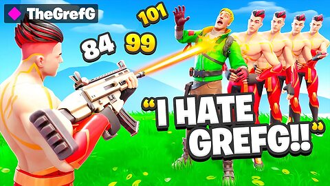 I Trolled Him With GREFG Only Fashion Show - Fortnite