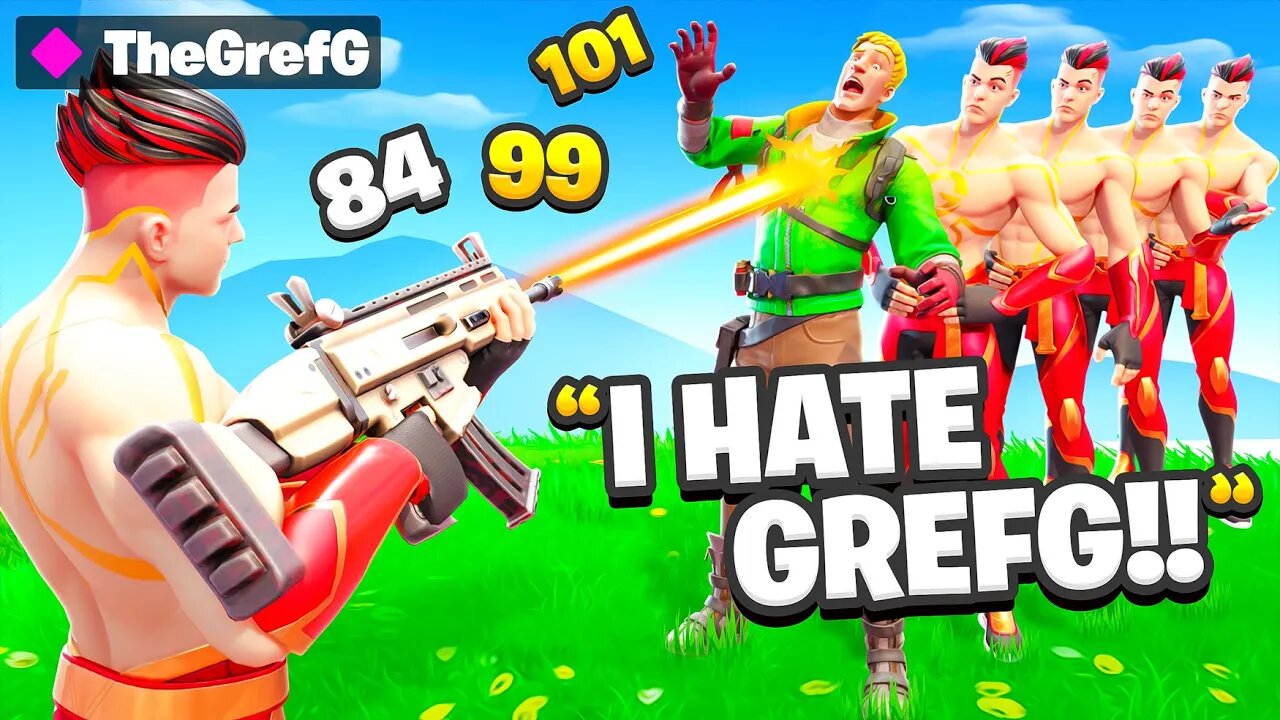 I Trolled Him With GREFG Only Fashion Show - Fortnite
