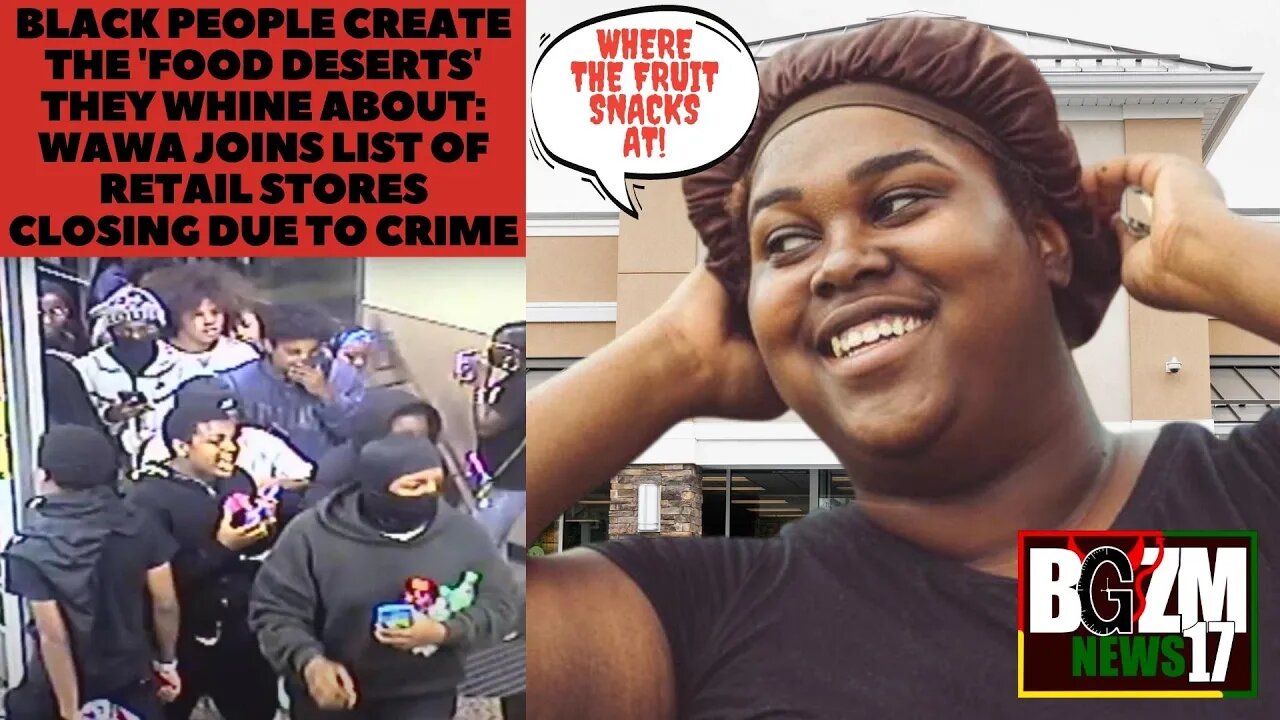 Black People Create The 'Food Deserts' They Whine About: Wawa Joins List of Retail Stores Closing