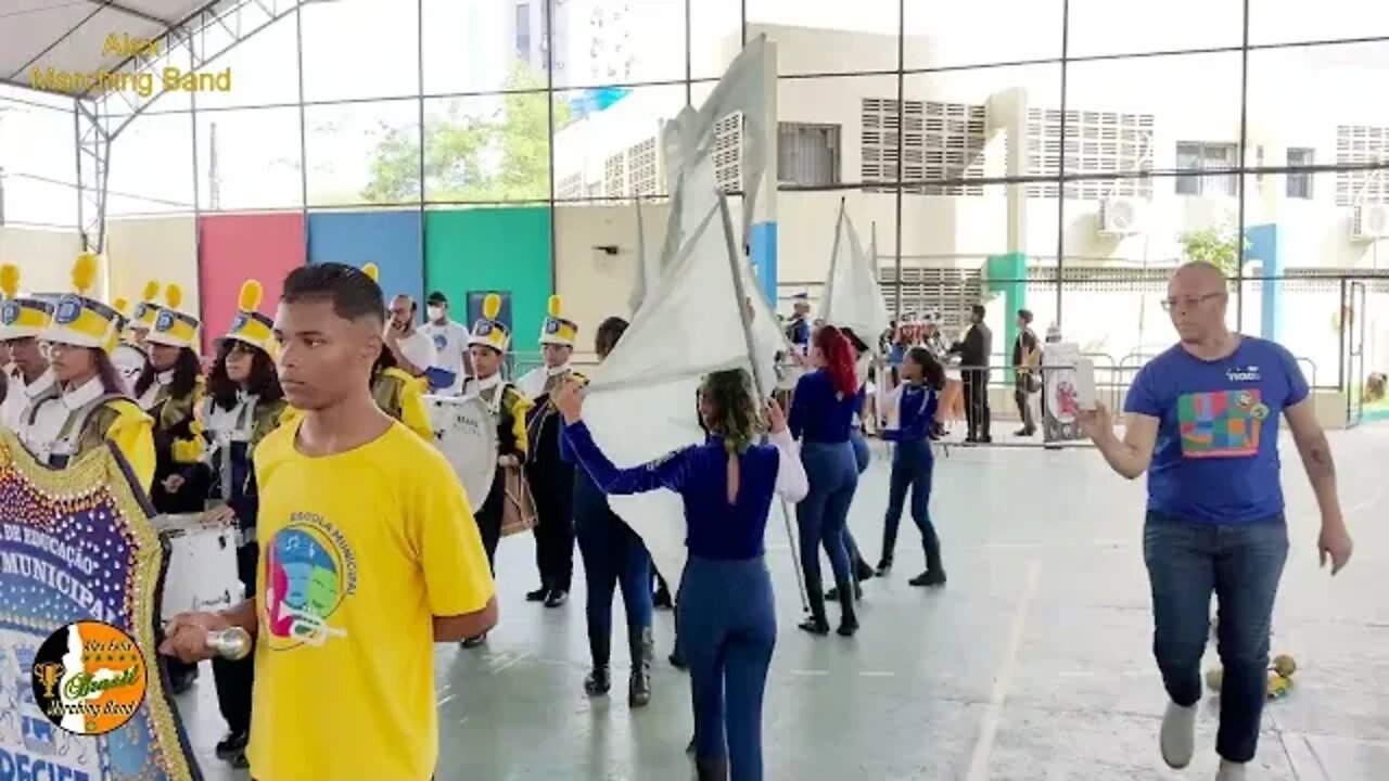 CORPO COREOGRÁFICO 2022 - BANDA DE PERCUSSÃO PAULO VI 2022 NA ETAPA FINAL 2022 DA II COPA RECIFE