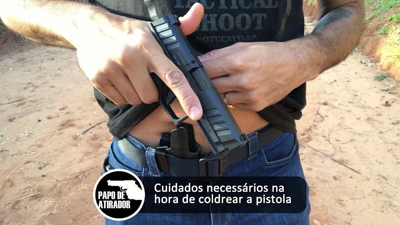 Cuidados necessários na hora de coldrear a pistola