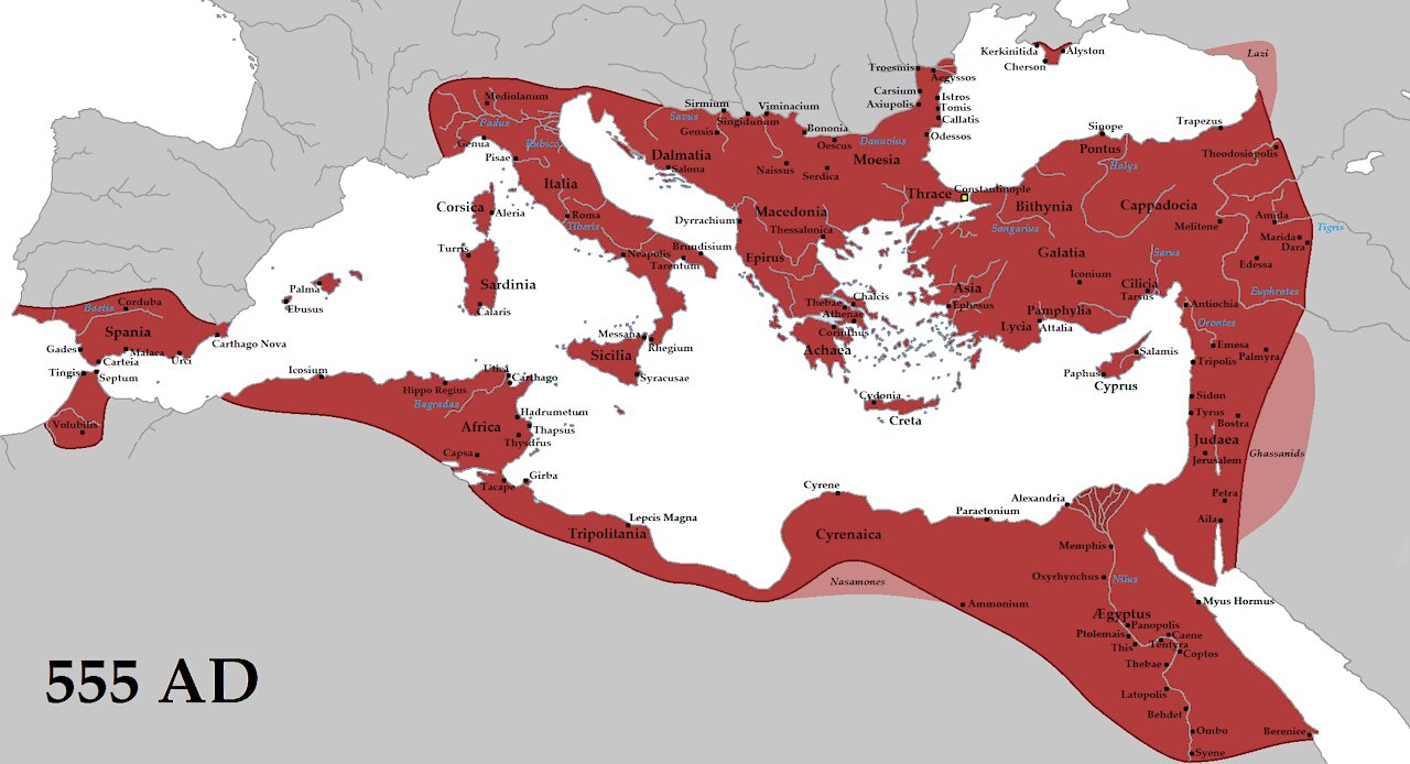 Renovatio Imperii Romani per acta SPP. Imp. Iustiniani Magni et MM. Belisarii Narsisque (555 A.D.)