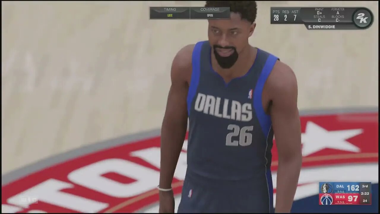 NBA 2K23 Maverick Game 11 Part 2