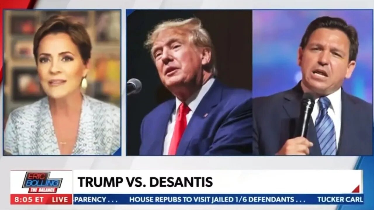 Kari Lake starts Trump's dirty work, pounds DeSantis