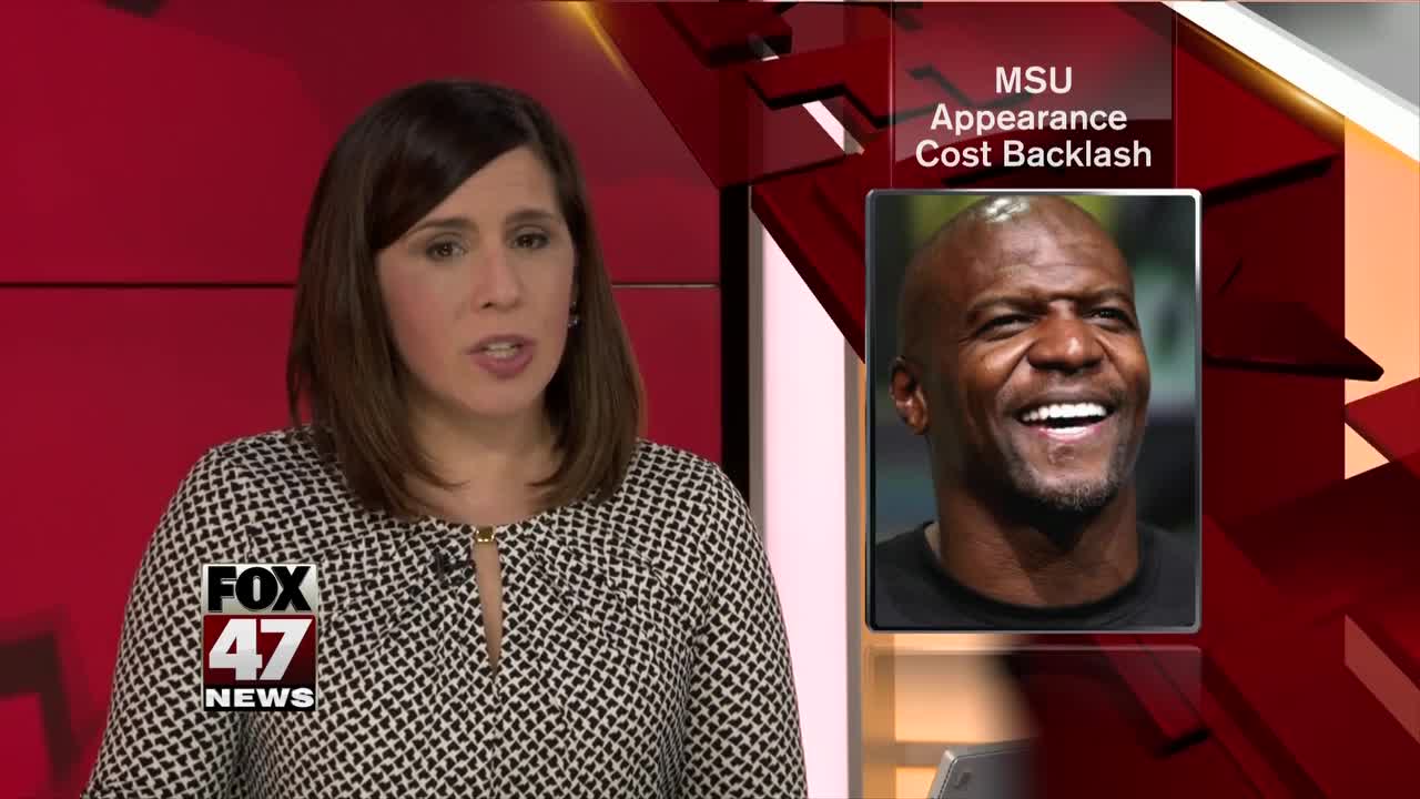 MSU facing backlash for cost of Terry Crews appearance