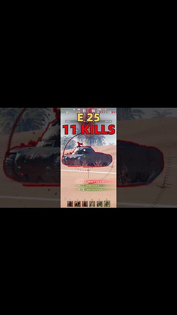 E 25 無影蹤的狙擊手！ | 11 kills 5k dmg | world of tanks | @pewgun77