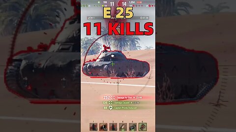 E 25 無影蹤的狙擊手！ | 11 kills 5k dmg | world of tanks | @pewgun77