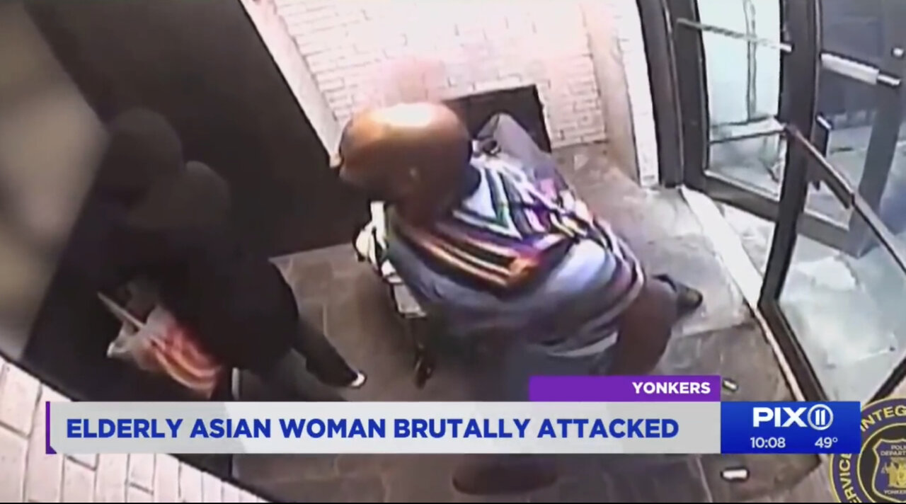 67 yr old Asian Filipino woman beat& punched over 125 times by black monster