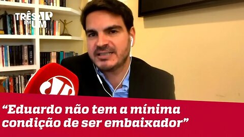 #RodrigoConstantino: Eduardo Bolsonaro promove assassinato de reputação com mentiras