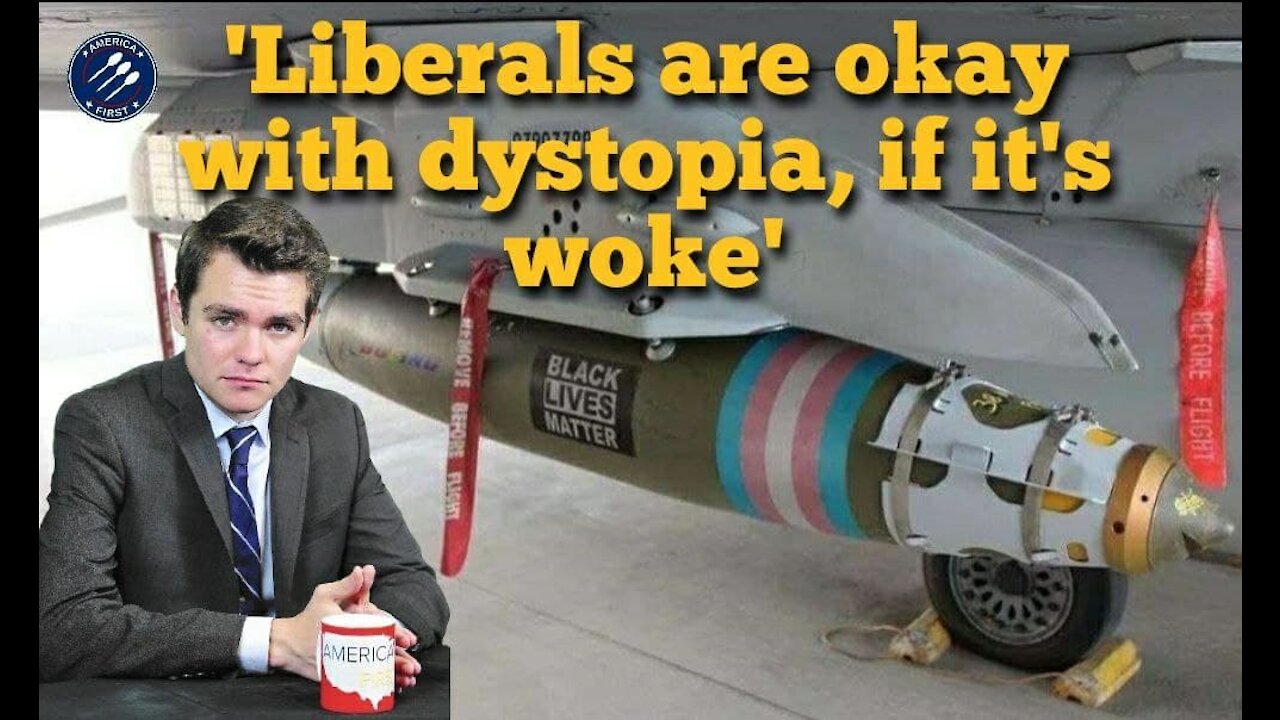 Nick Fuentes || 'Liberals are okay with dystopia, as long as it comes with a rainbow-sticker'