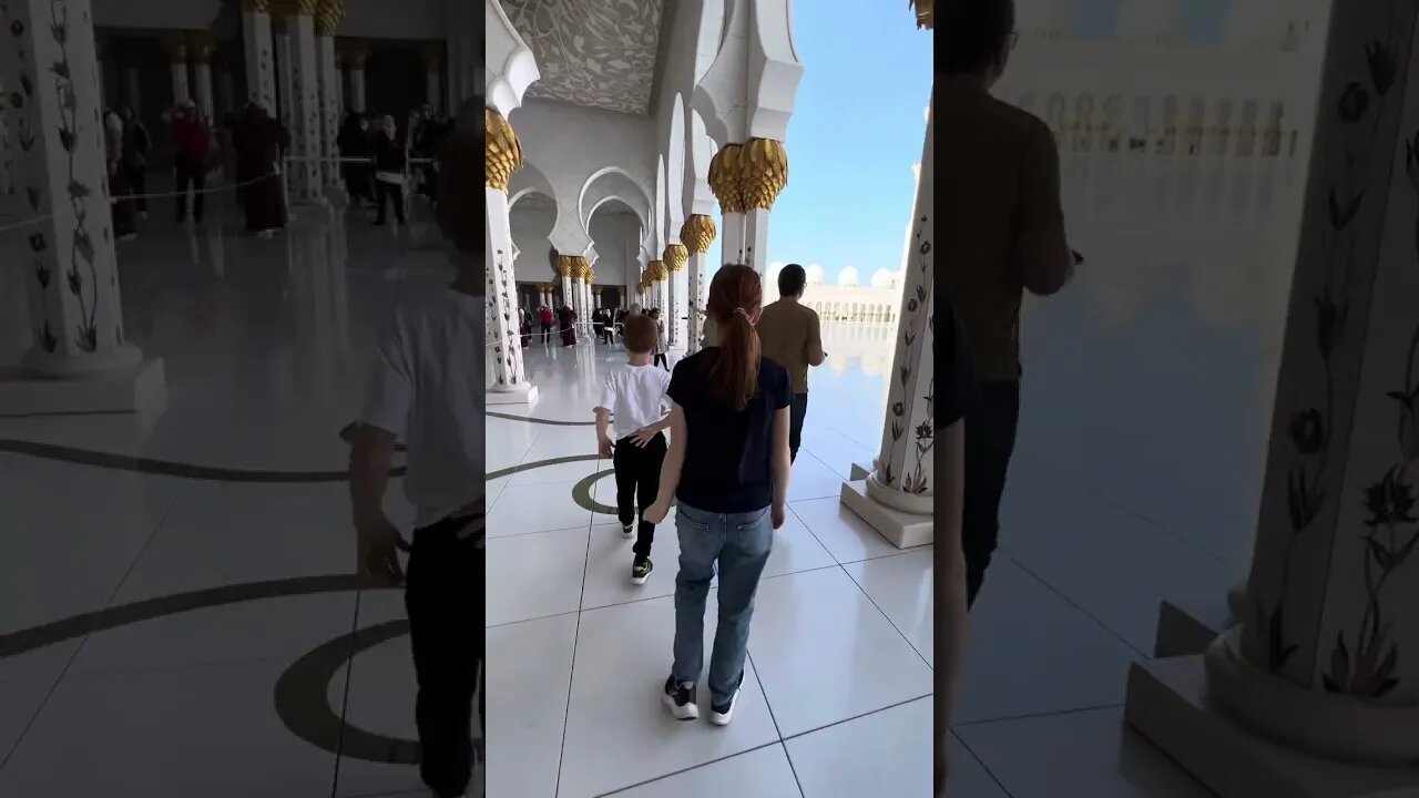 Explore Sheikh Zayed Grand Mosque 🕌 Abu Dhabi #abudhabi #mosque #dubai #youtubeshorts #shorts #uae