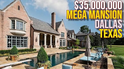 Amazing $35,000,000 Dallas MEGA Mansion