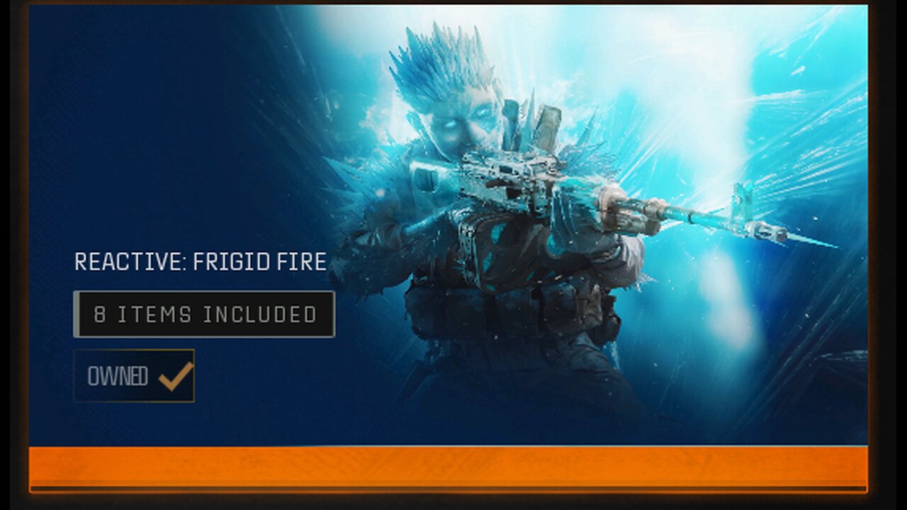 Reactive Frigid Fire Bundle #Blackops6 #Warzone